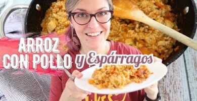 Delicioso Arroz Con Pollo Y Espárragos: Fácil De Hacer