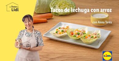 Tacos De Lechuga Con Arroz