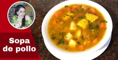 Prepara Una Deliciosa Sopa Con Pechuga De Pollo