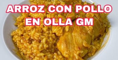 Arroz Con Pollo En La Olla Gm: Delicioso Y Fácil De Hacer. Disfruta De Este Plato Tradicional En Familia. ¡Haz Clic Para La Receta!