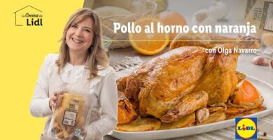 Delicioso Y Fácil De Hacer Pollo Al Horno Con Naranja. Haz Clic Y Disfruta De Esta Receta Española.