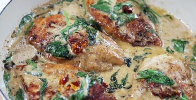 Pollo A La Toscana: Una Receta Italiana Fácil De Hacer Con Champiñones