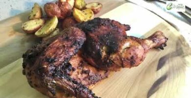 Pollo Asado Estilo Peruano: Sabor Delicioso Y Fácil De Hacer. Preparación En 2 Horas. Haz Clic Para Obtener La Receta.