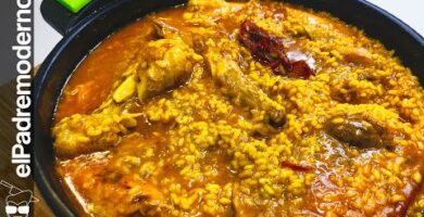 Disfruta De Un Delicioso Arroz Con Conejo Y Pollo