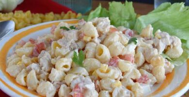 Ensalada De Pasta Y Pollo: Deliciosa Y Fácil De Hacer. Disfruta De Su Sabor Refrescante Y Haz Clic Para Probarla Hoy Mismo.