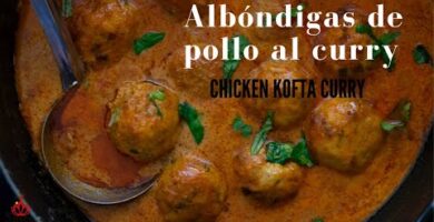 Delicioso Chicken Kofta Curry Con Sabores Exóticos. Fácil De Hacer Y Perfecto Para Una Ocasión Especial. ¡Haz Clic Para Probarlo!