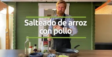 Delicioso Salteado De Arroz Con Pollo