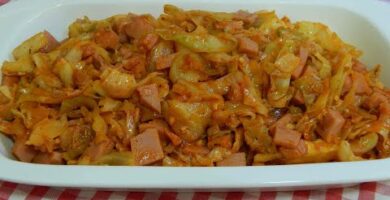 Receta De Repollo Salteado Sabroso Y Saludable: Delicioso Y Fácil De Preparar. ¡Haz Clic Y Disfruta!