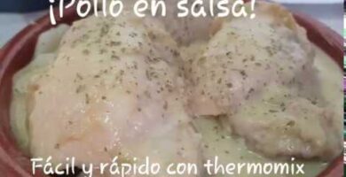 ¡Deliciosa Y Fácil Receta De Pollo En Salsa En Thermomix! Disfruta Su Sabor Y Preparación Rápida. ¡Haz Clic Y Sorpréndete!