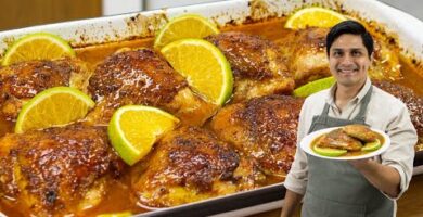 Prepara Un Delicioso Pollo A La Naranja Con Un Toque Cítrico Y Dulce En Tan Solo 40 Minutos. ¡Anímate A Probarlo Hoy!