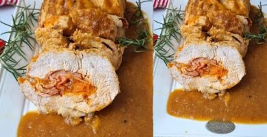 Pechuga De Pavo Rellena: Sabrosa Y Fácil De Hacer. Haz Clic Y Disfruta De Esta Jugosa Y Deliciosa Receta.