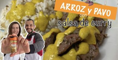 Arroz Con Pavo Y Salsa De Curry: Sabor Exótico