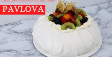 Tarta Pavlova: Deliciosa Y Fácil De Hacer. Descubre Cómo Hacerla En Solo 20 Minutos. ¡Haz Clic Y Sorprende A Tus Invitados!