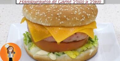 Hamburguesas De Carne Mixta De Pollo Y Pavo: Fáciles De Hacer