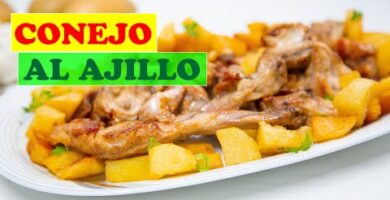 Delicioso Conejo Al Ajillo: Receta Tradicional Española Llena De Sabor. Paso A Paso Con Ingredientes Secretos. Aprobado Por Chefs. ¡No Te Lo Pierdas!