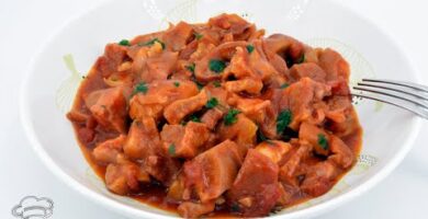 Prueba Esta Receta Fácil Y Deliciosa De Morritos De Cerdo Con Salsa De Tomate. ¡Disfruta De Un Sabor Irresistible!