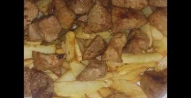 Carne Fiesta Con Papas Fritas: Deliciosa Y Fácil De Hacer. Acompáñala Con Ensalada O Salsa De Mojo Canario. ¡Anímate A Probarla!