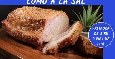 Lomo De Cerdo A La Sal En Freidora De Aire: Sabor Jugoso Y Fácil De Hacer. ¡Prueba Esta Deliciosa Receta Hoy!