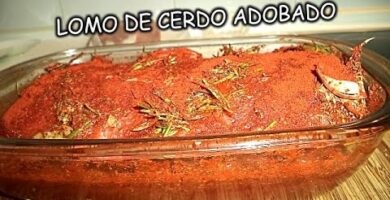 Lomo Adobado: Delicioso Lomo De Cerdo Marinado Con Hierbas Y Especias