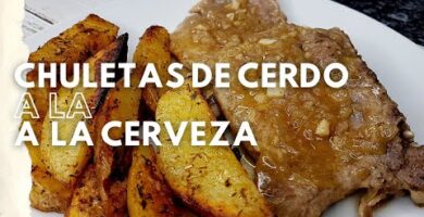 Descubre Cómo Hacer Chuletas De Cerdo A La Cerveza En Solo 15 Minutos. Sabor Delicioso Y Fácil De Preparar. ¡Haz Clic Y Disfruta Esta Receta Sabrosa!