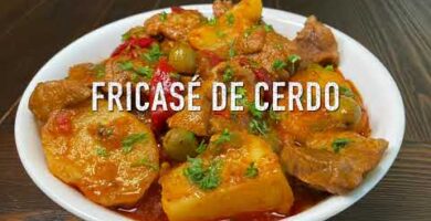 Fricasé De Cerdo Al Estilo Cubano: Delicioso Y Fácil De Hacer. ¡Prepara Este Plato Cubano Que Te Encantará!