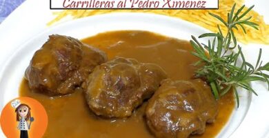 Deliciosas Carrilleras De Cerdo Al Pedro Ximénez