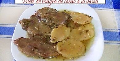 Deliciosos Filetes De Carne A La Vasca. Tiempo De Preparación De 30 Minutos. Fácil De Hacer. Haz Clic Para Disfrutar.