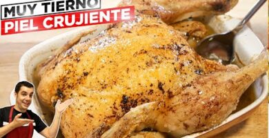 ¡Prepara Un Delicioso Pollo Al Horno Con Piel Crujiente En Solo 15 Minutos De Preparación! Fácil De Hacer