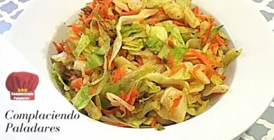 Receta De Repollo Frito: Fácil