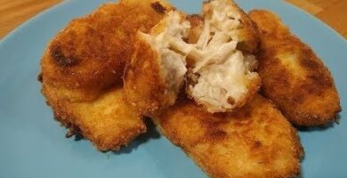 Croquetas Caseras De Pollo: Deliciosas Y Cremosas Croquetas De Pollo Para Almuerzo O Cena. ¡Prueba Esta Receta Y Disfruta!