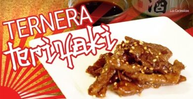Deliciosa Receta De Ternera Con Salsa Teriyaki. Fácil De Hacer. Añade Tus Vegetales Favoritos. ¡Prueba Y Comparte Tu Experiencia!