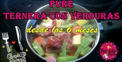 Puré De Verdura Con Ternera Para Bebés: Fácil De Hacer Y Delicioso Para Los Más Pequeños. ¡Prepara Esta Receta Saludable Hoy!