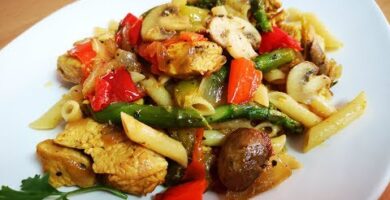 Delicioso Pollo Con Verduras: Fácil De Hacer