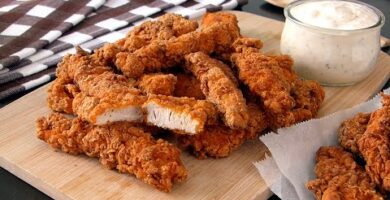 Los Mejores Chicken Tenders: Pollo Tierno Y Crujiente