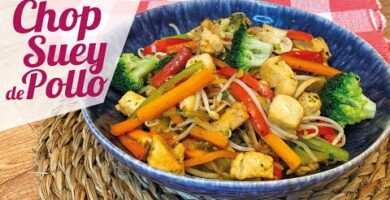 Chop Suey De Pollo: Delicioso Y Fácil De Hacer. Disfruta De Una Comida Sabrosa Y Saludable. ¡Prueba Ahora!