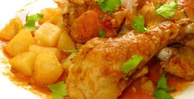 Prueba Esta Deliciosa Receta De Pollo Guisado Con Papas