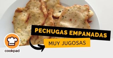 Pechugas Empanadas: Deliciosas Y Fáciles De Hacer. Acompáñalas Con Patatas Fritas O Una Ensalada. ¡Anímate A Probarlas!