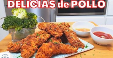 Deliciosas Delicias De Pollo: Pollo Crujiente Y Jugoso Con Una Mezcla De Especias