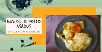 Muslos De Pollo En Olla Gm: Fácil Receta Con Muslos De Pollo Macerados En Limón Y Especias