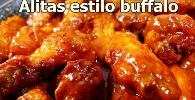 Deliciosas Alitas De Pollo Estilo Buffalo