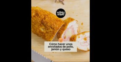 Enrollados De Pollo Con Jamón: Deliciosa Receta De Pollo Relleno