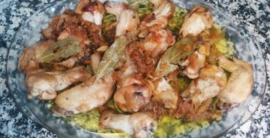 Deliciosas Alitas De Pollo Encebolladas. Receta Fácil