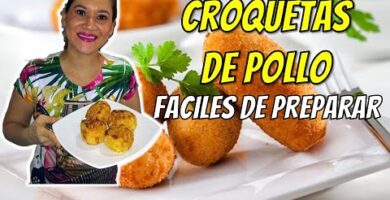 Deliciosas Croquetas De Pollo Caseras