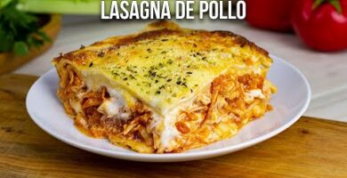 Disfruta De La Deliciosa Lasaña De Pollo Casera Con Esta Receta Fácil De Hacer. ¡Haz Clic Aquí Para Probarla Ahora Mismo!